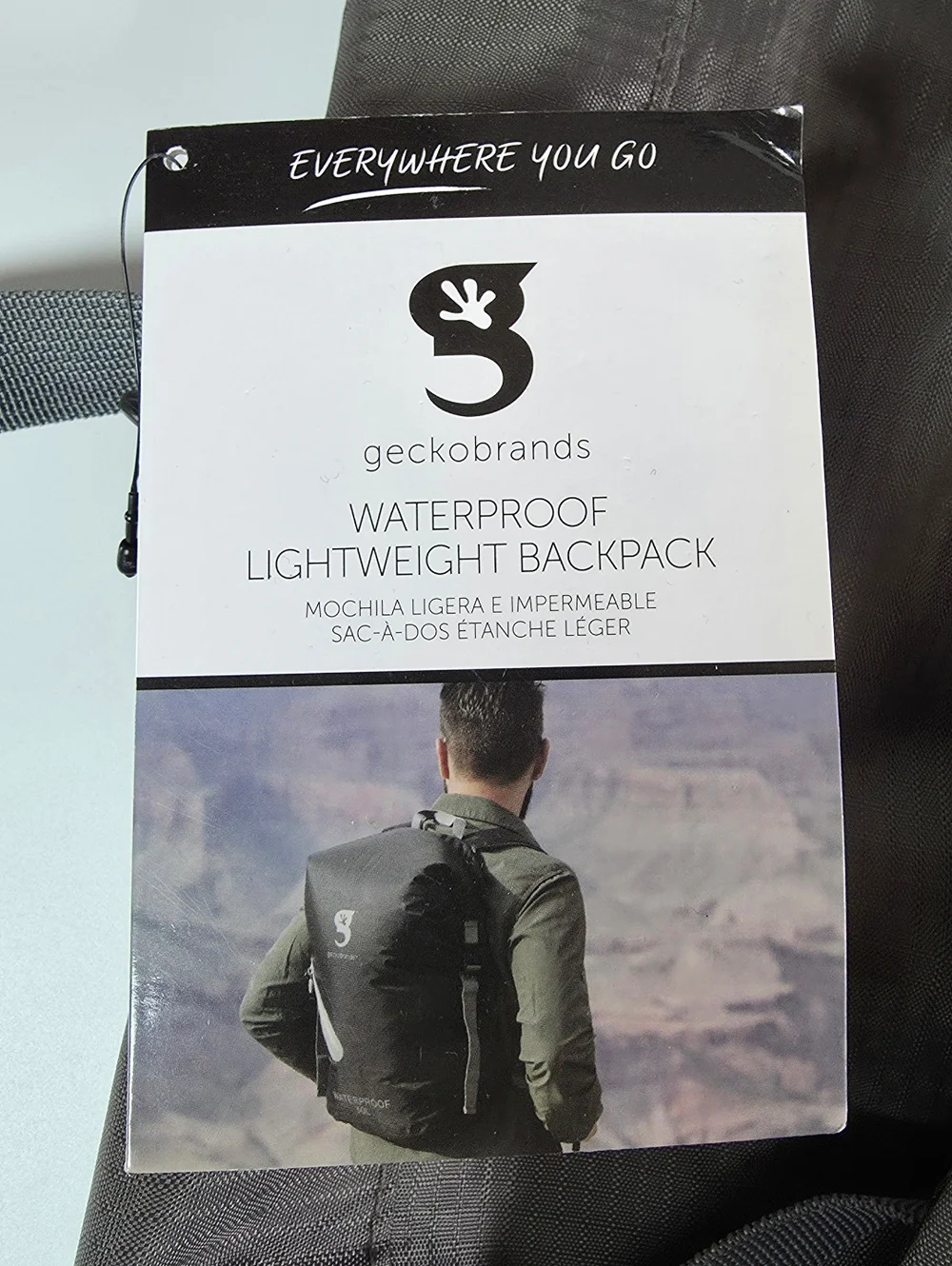NWT Geckobrands 30L Waterproof Lightweight Backpack
